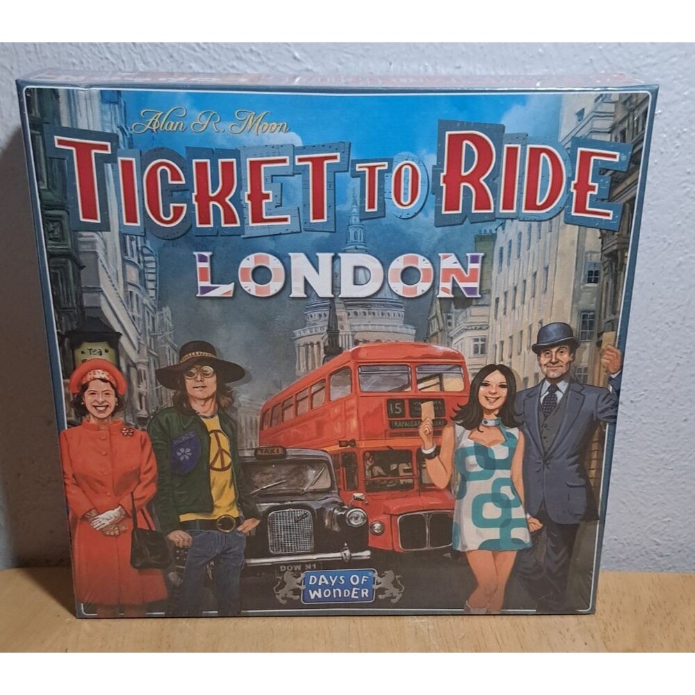 BRAND NEW SEALED Days of Wonder Ticket to Ride London Board Game - DOW720061